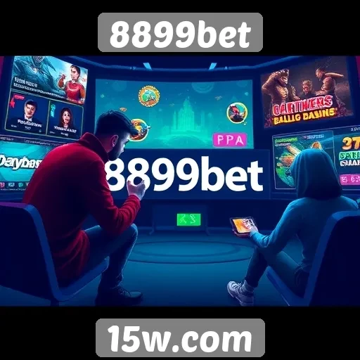 Tendências de jogos em plataformas como 8899bet