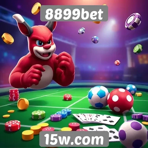Variedade de jogos ofertados no 8899bet